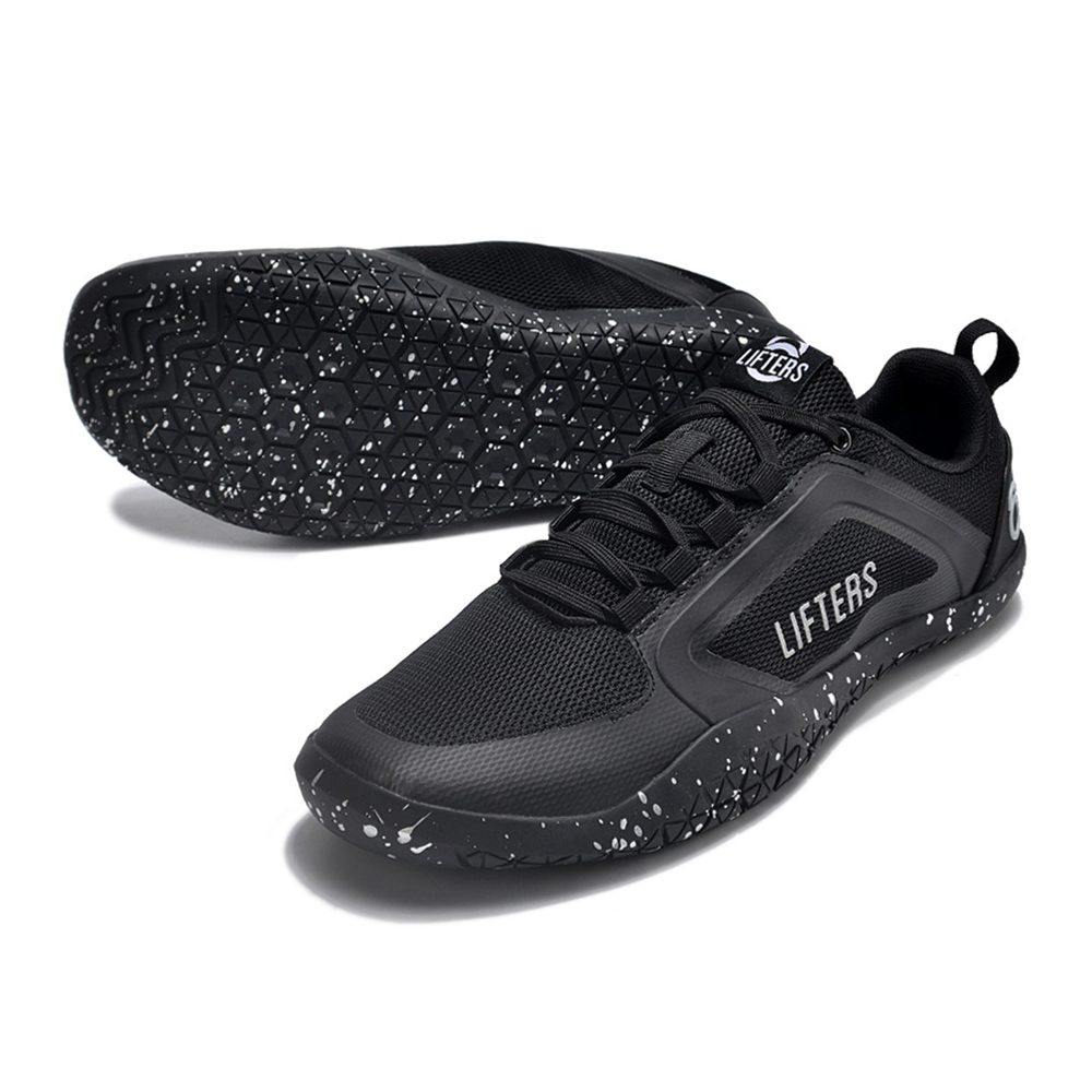 New Unisex Gym Lightweight Sports Hard Pull Squat Training Shoe Pro Hook & Loop Weightlifting Shoes Outdoor Casual Sports Shoes