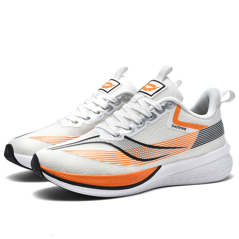 2024 High Quality Light weight Breathable Mesh Shoes Men's Anti-slip Sports and Walking Leisure Sneakers