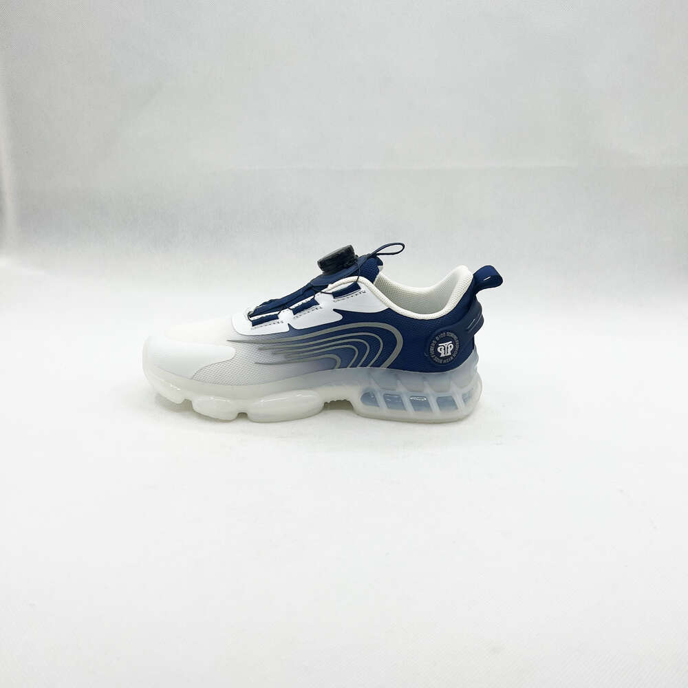 New design mesh lightweight walking shoes custom thick soled sneakers for women rotating button running wome