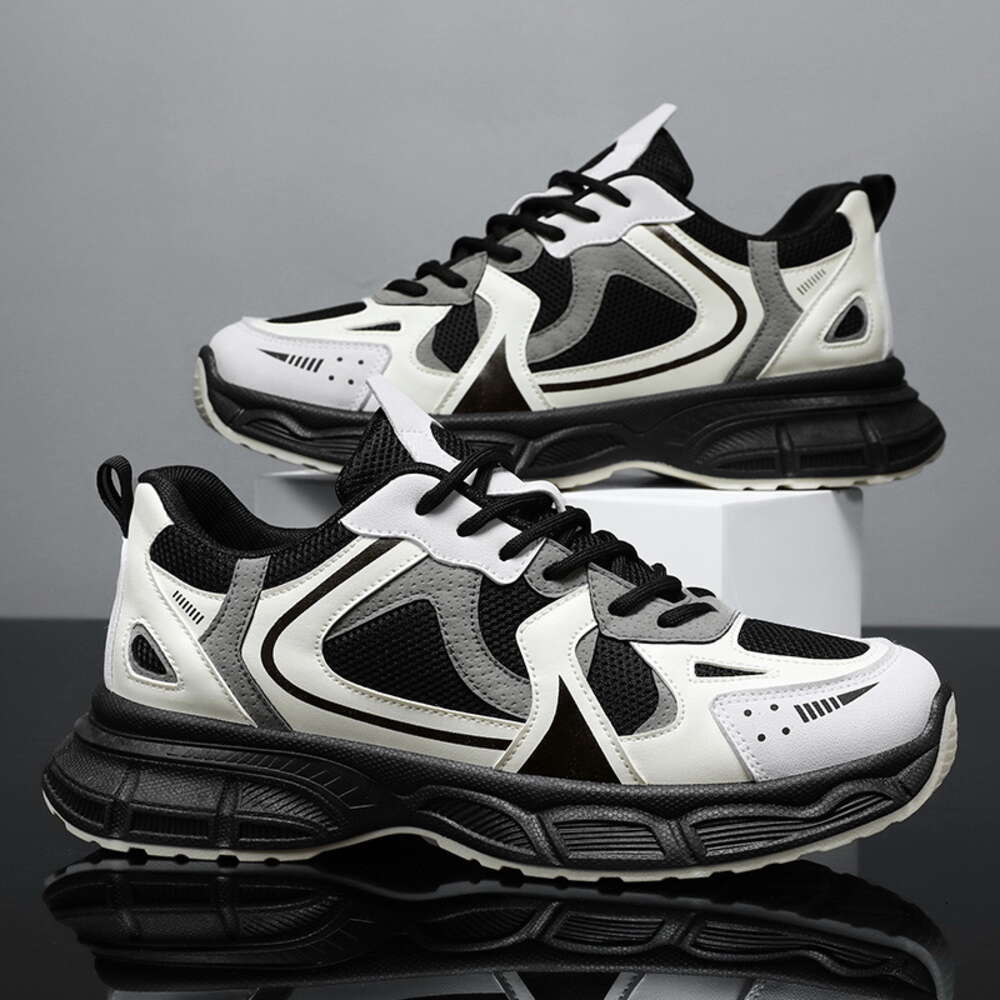 Hot Selling spring Mesh Sneakers Breathable Lightweight Sports Footwear Men's Casual Shoes