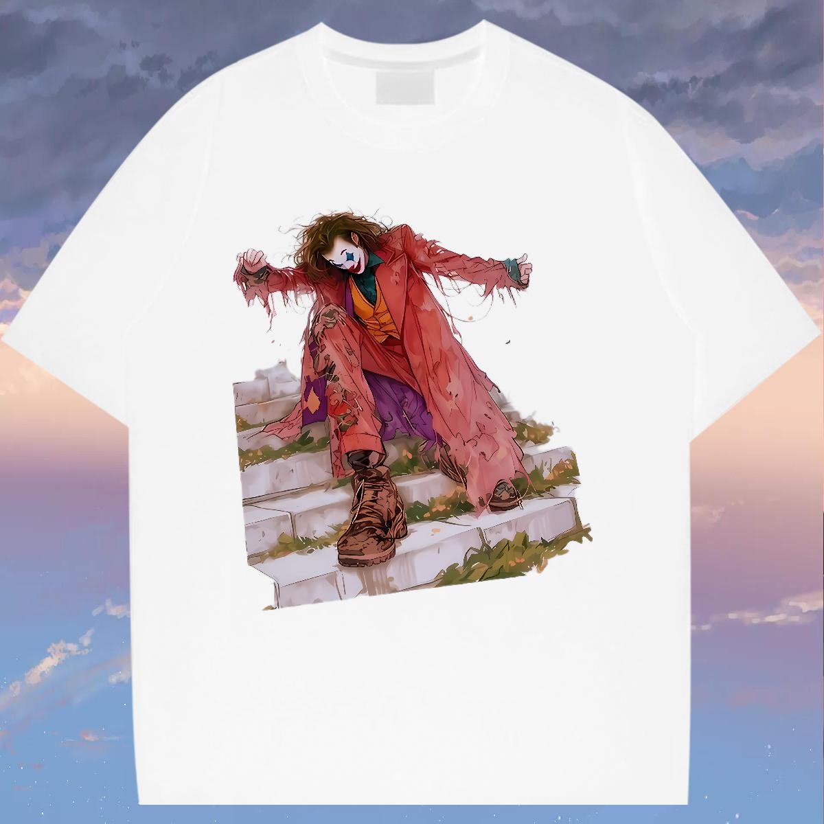 Stylist Man T Shirts Custom Printing Men Tshirts Anime Printing Street Short Sleeve Cotton O-Neck High Quality Polos