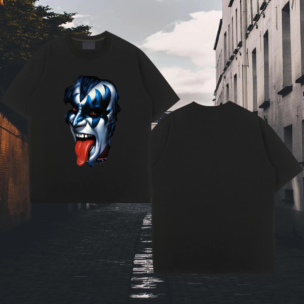 Fashion Mens T Shirts Cotton O Neck Short Sleeves Daily Outfit Men Clothes T-Shirt Custom Anime Soft Wear