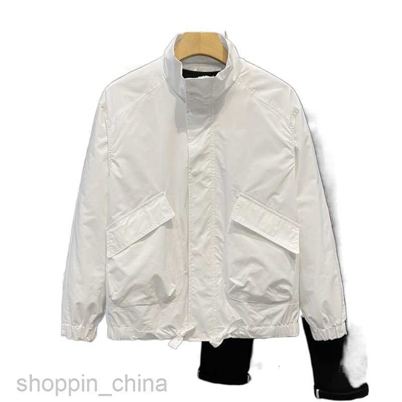 Men's Jackets Coats New men minimalist jackets for spring and autumn casual outerwear short trendy jackets slim fit hooded tops trendy