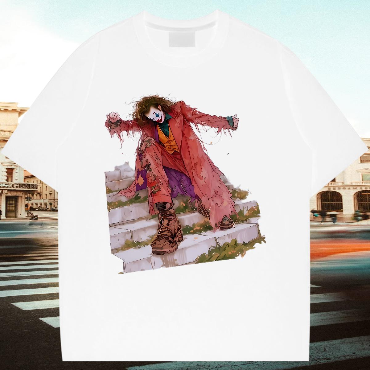 2024 Summer T Shirts Men Crew Neck Cotton Breathable Street Wear Men Clothes T-Shirt Plus Size Cartoon Soft Tees Shirts