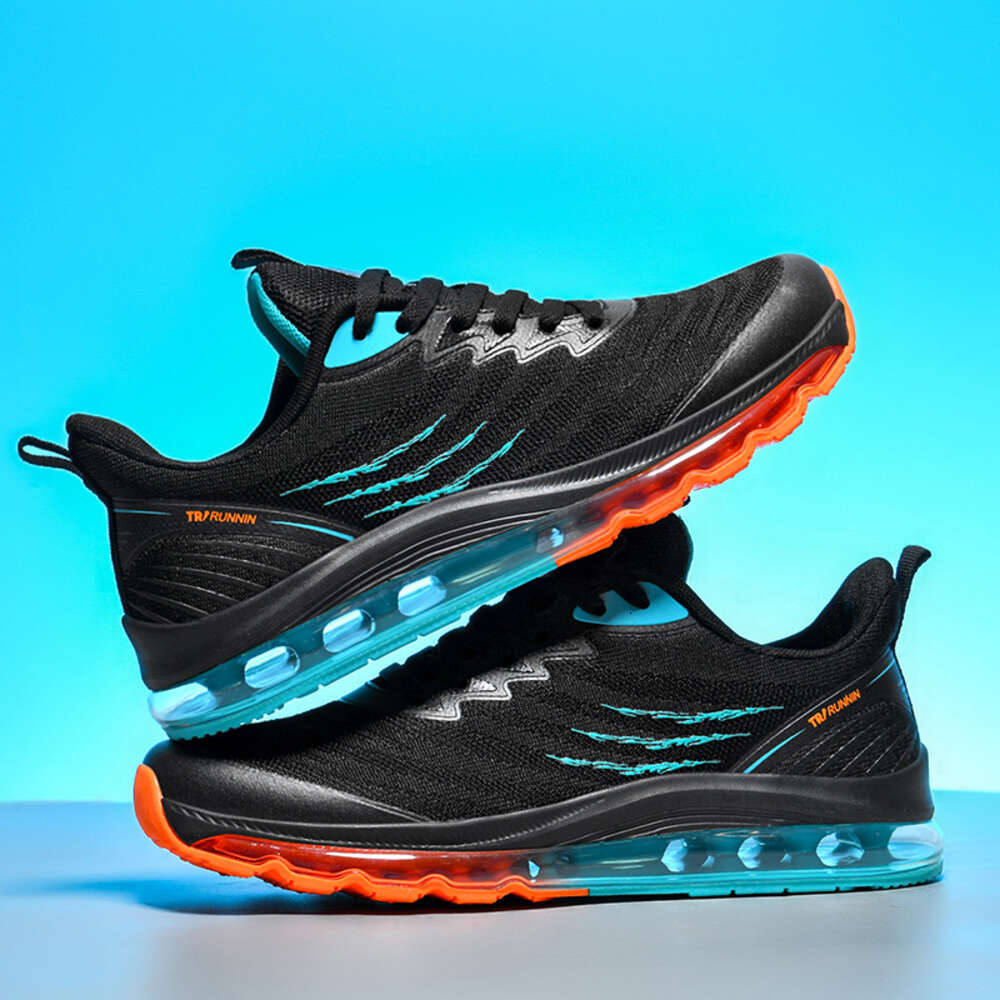 Outdoor High quality Size 39-49 Breathable Light Fashion Sneakers Air cushion Men's Casual Running Jogging Shoes