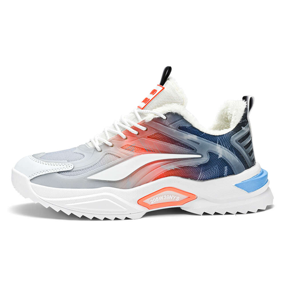 Trend plus cotton men's casual New fall and winter walking shoes High quality chunky sneakers