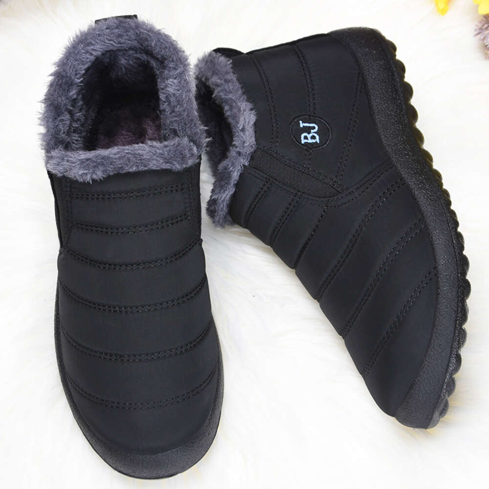 Classic design couple winter sneakers Warm outdoor unisex snow boots