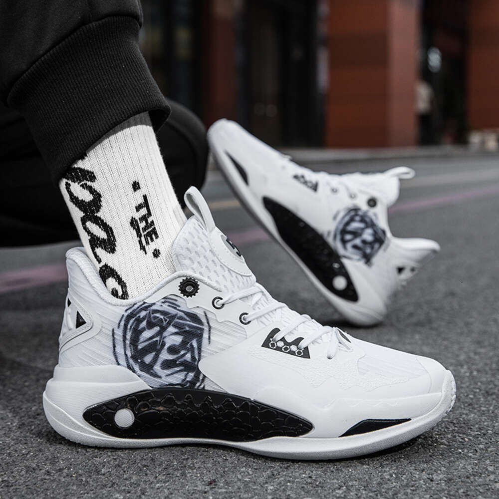 Custom high quality Zapatos de baloncesto Ultra lightweight non-slip Street competition basketball shoes for men