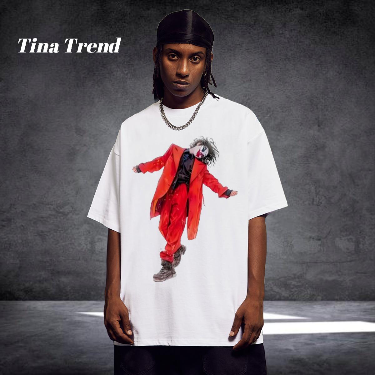 Classic T Shirts Men Street Wear 180g Cotton Couples T Shirts DIY Customized Custom Print Plus Size Clothes