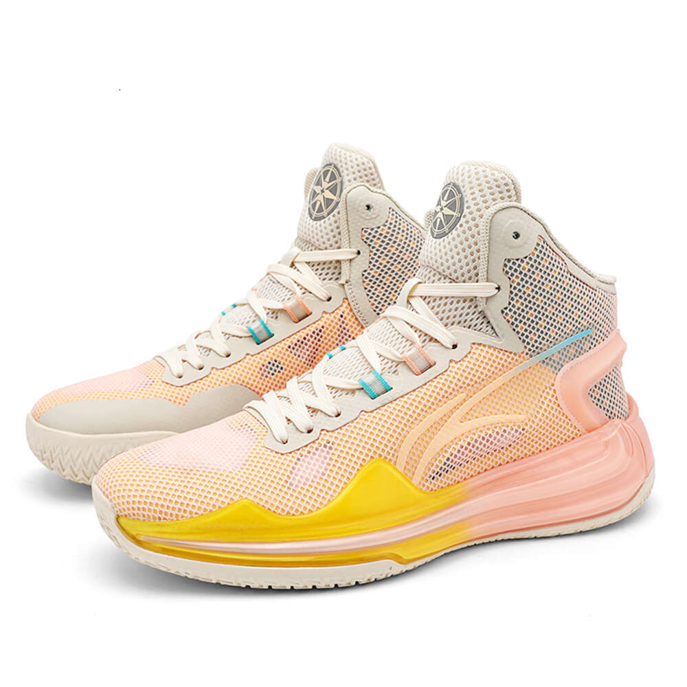 2023 New Fashion high quality Sneakers Anti-skid High-top Couple Custom Brand Breathable Men Basketball Shoes