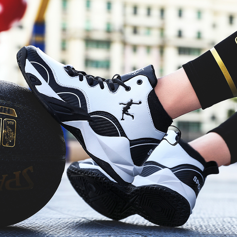 Men Basketball Shoes Breathable Cushioning Non-Slip Sports Shoes Light Women Training Athletic Basketball Sneakers Basket Homme