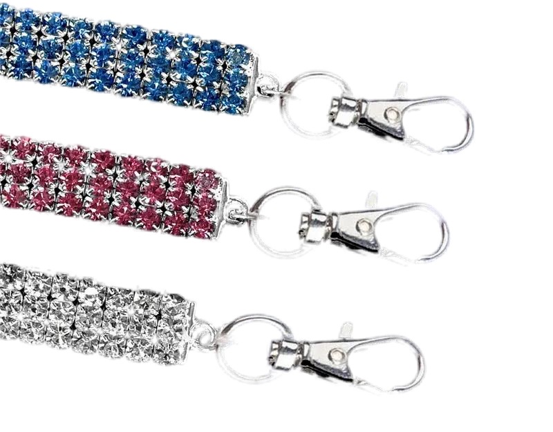 Neck Jeweled Bling Rhinestone Dog Collars Crystal Dia Collar Size S/M/L Pet Supplies