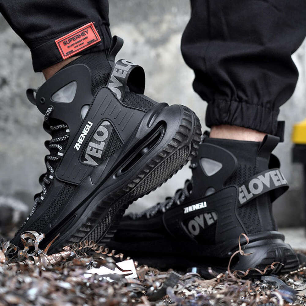 Men Cheap Safety Shoes Work Boots Unisex OEM Customized