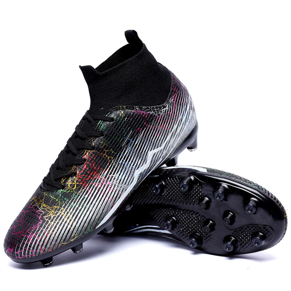 Hot Selling Large size Non-Slip Turf Soccer Cleats TF/FG Training Chaussures De Chuteira Campo Football Boots for Men