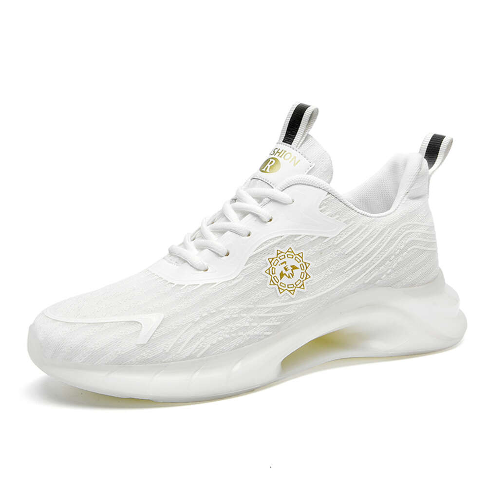 Zapatillas Hombre 2023 Men Fashion Upper Breathable Popcorn Sole Platform Running Shoes