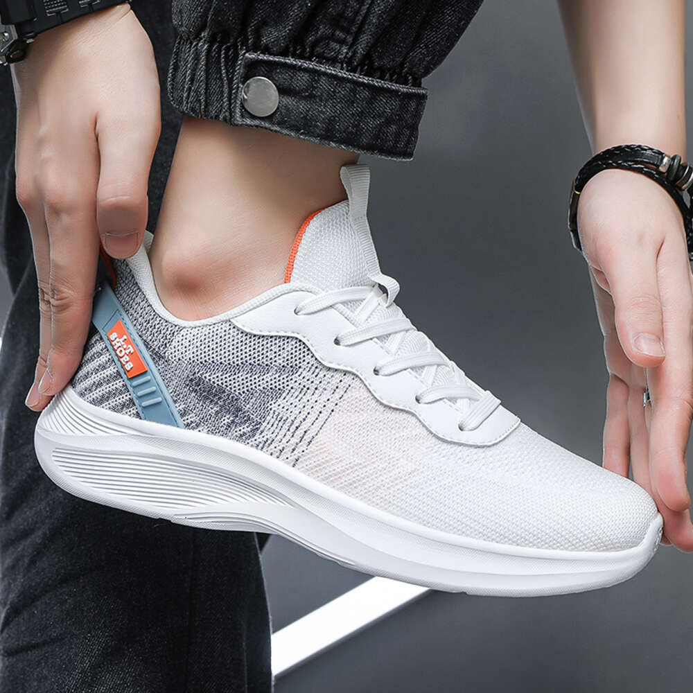 Wholesale High quality Outdoor Fashion Sneakers Mesh Breathable Comfortable lightweight Sports Couple Men Casual Running Shoes