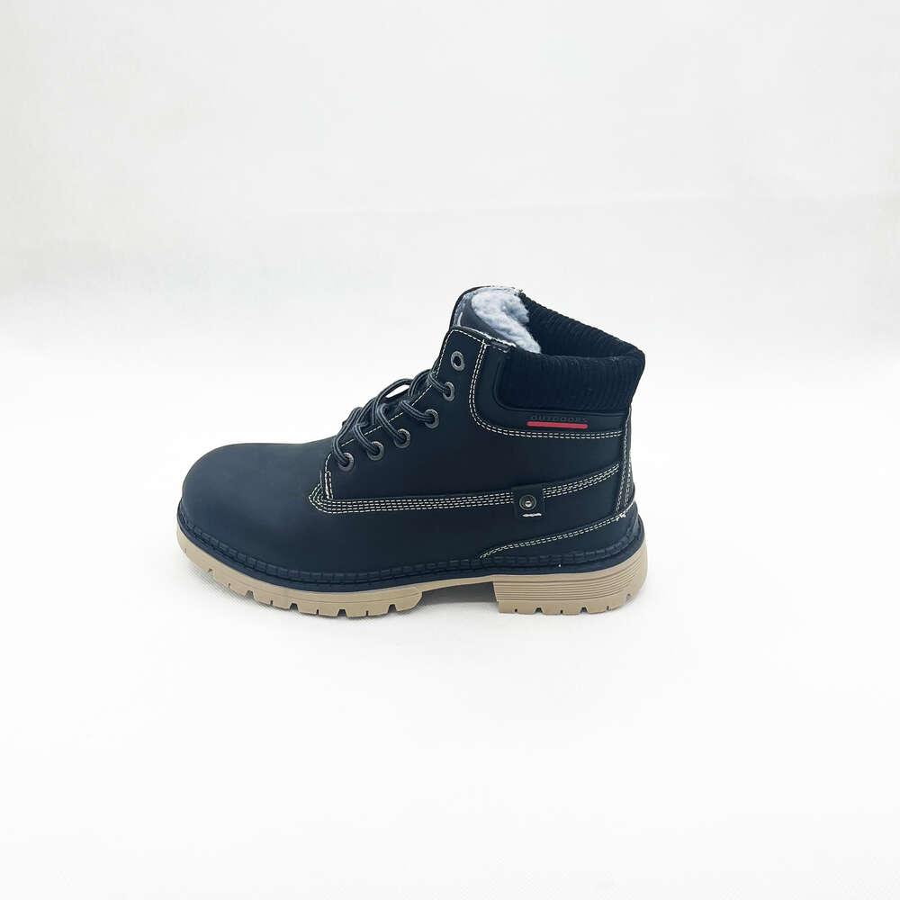 Custom Men's hiking Waterproof non-slip outdoor walking men's shoes Fashion high-top boots for men Winter