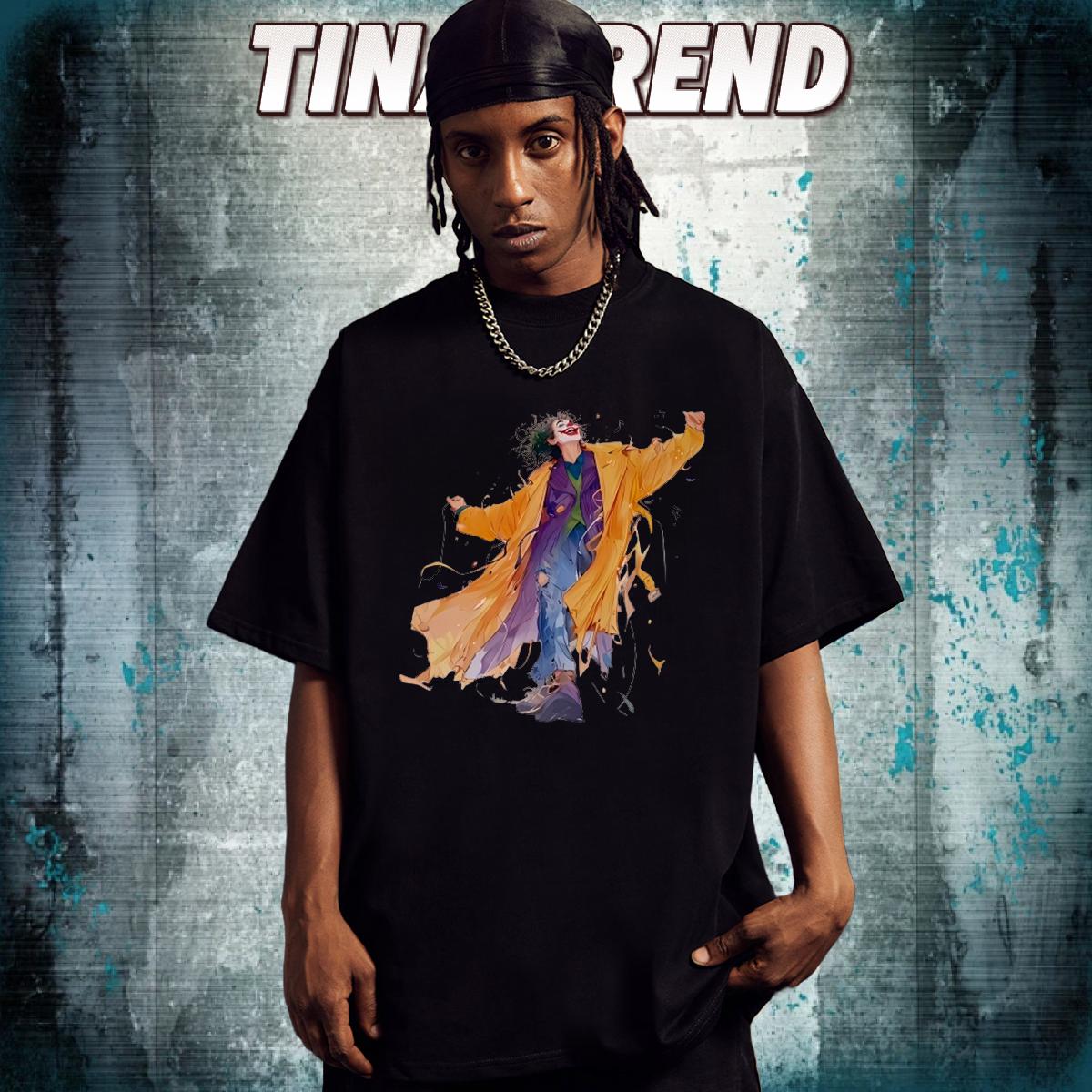 Soft Man T Shirts High Street Hip Hop Short Sleeve Cotton O-Neck Men Tops Tees Casual New Anime Clothings