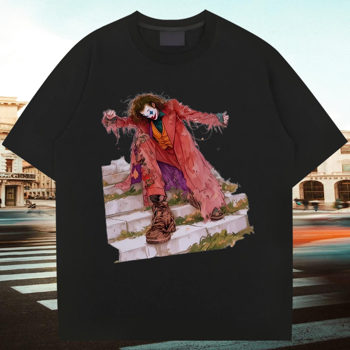 2024 Summer T Shirts Men Crew Neck Cotton Breathable Street Wear Men Clothes T-Shirt Plus Size Cartoon Soft Tees Shirts