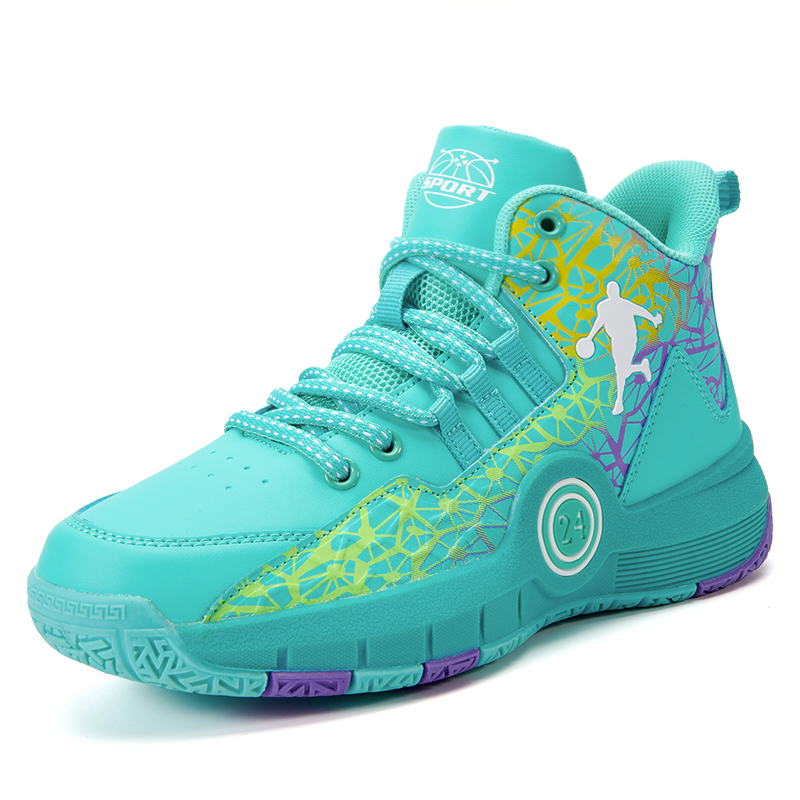 Childrens Basketball Shoes Big Size High-quality Field Sports Tennis Shoes Teen Training Trainers Kids Basketball Shoes for Boys
