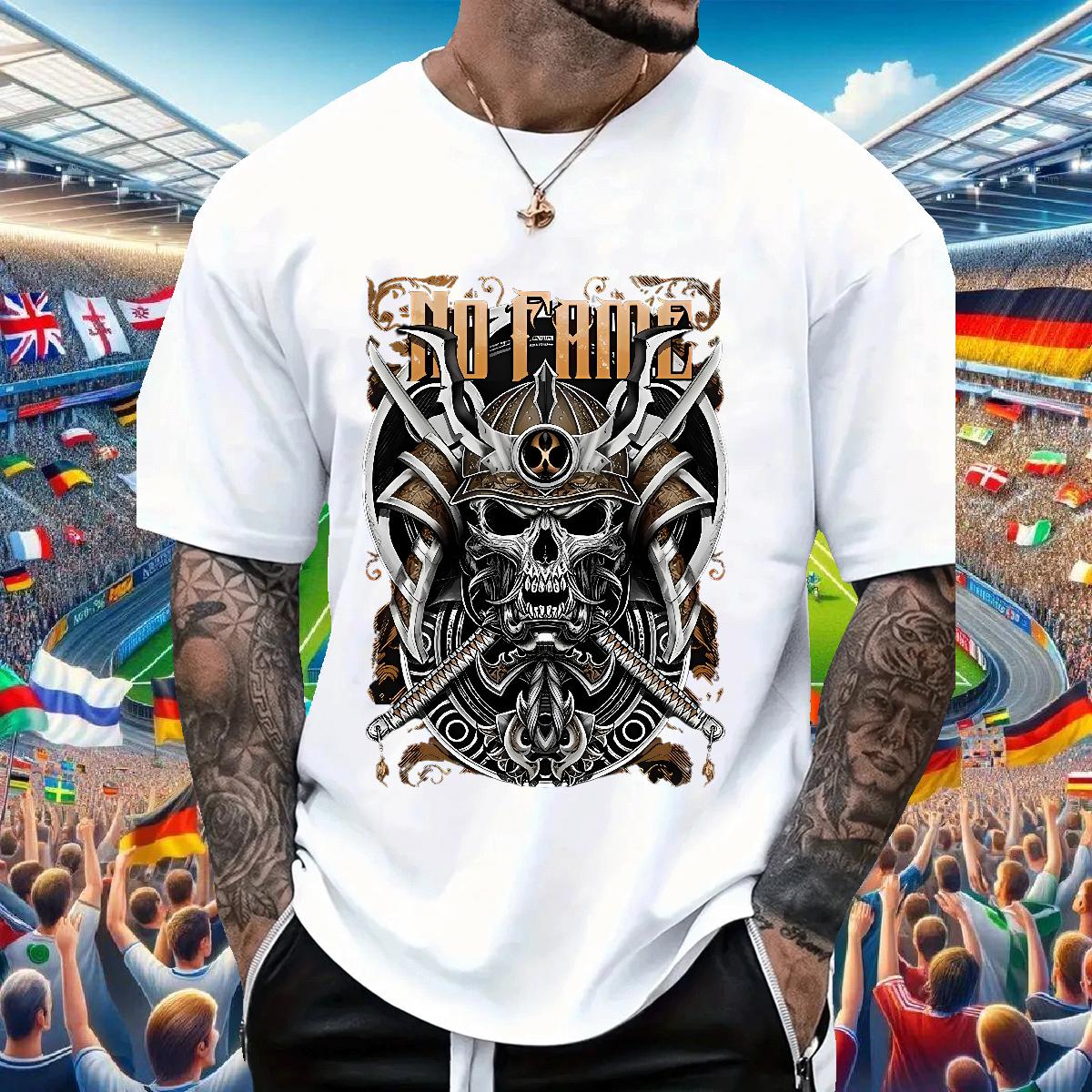 New T Shirt For Man Custom Anime Tshirt for Man Woman Street Wear Breathable Crew Neck Classic Tees