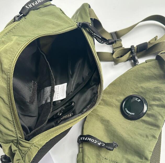 2025--Eueope Men Single Shoulder Crossbody Small Bag One Lens Outdoor Sports Pull Rope Chest Bag Waist Bag Unisex sling Bags