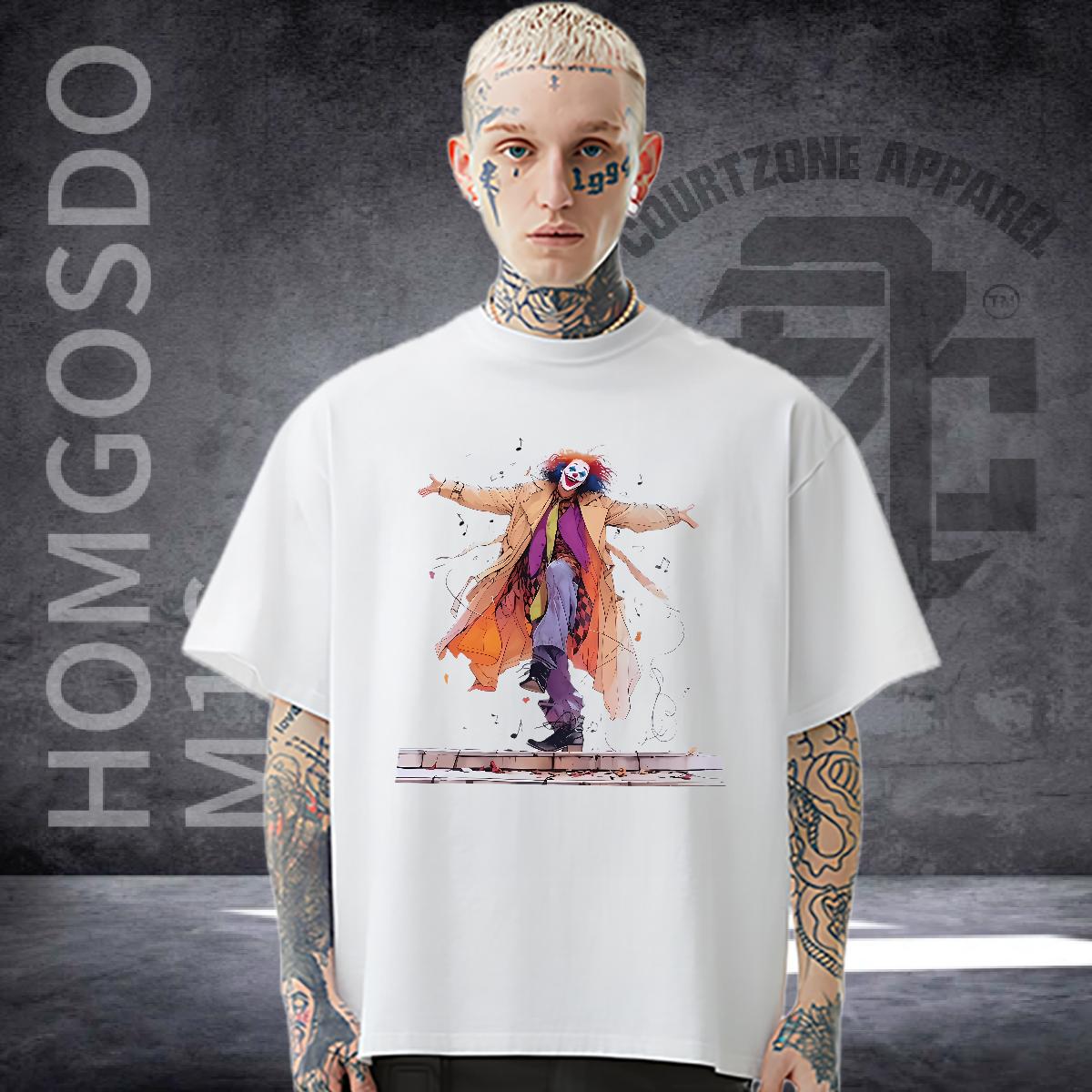 Customized T Shirt For Man Oversized S-3XL Anime Printing Street Tshirts Cotton Breathable Wholesale
