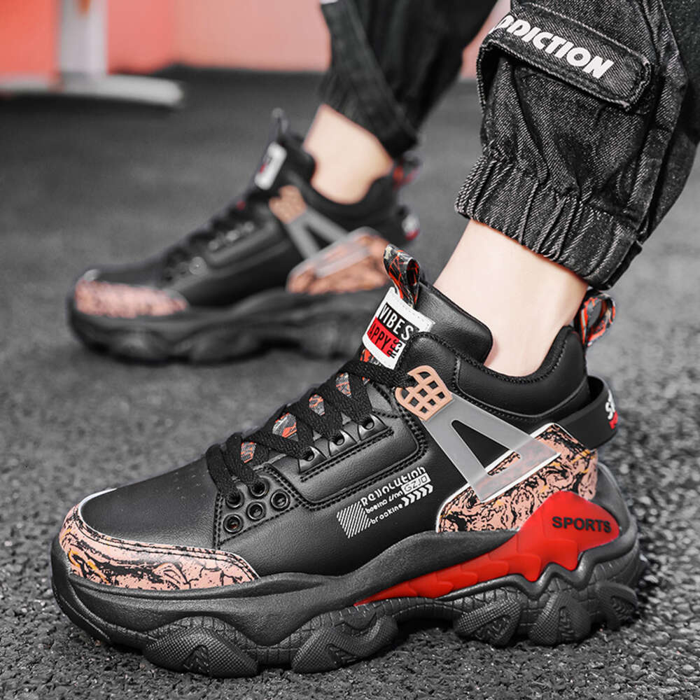 Made in China Comfortable breathable men's sneakers Chinese style fashion clunck sneaker