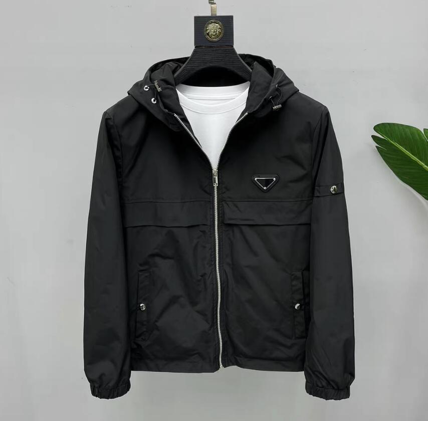 Men's Jackets Coats Regular Fit Long Sleeve Windbreakers Designer Brand Classic Overcoat Autumn Winter Windproof Outerwear Jackets for Mens Multiple