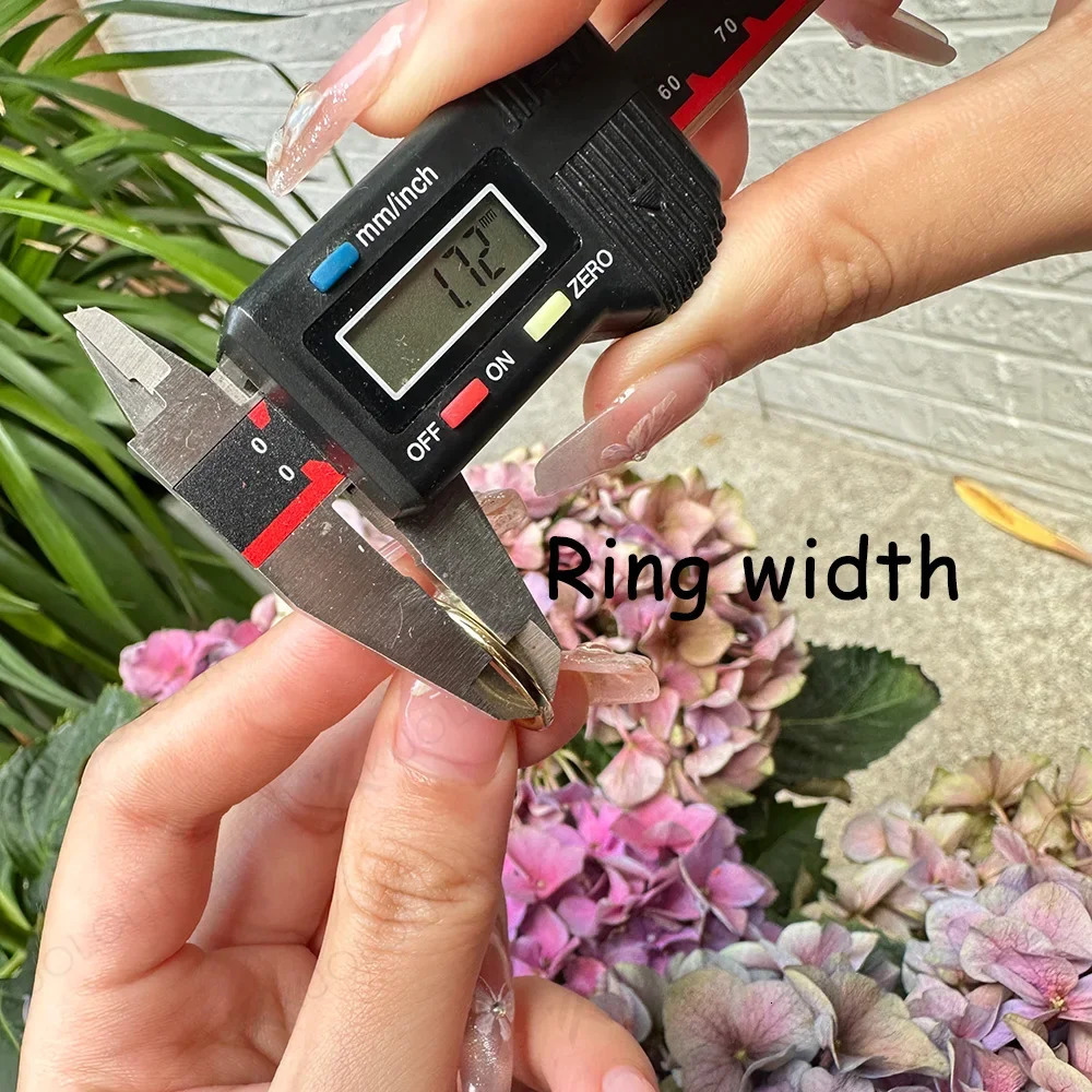 Kuololit 2.5CT Ring for Women Solid 14K10K Yellow Gold 6*9 Emerald Cut D/VVS1 Solitaire Ring for Engagement Wedding 240530