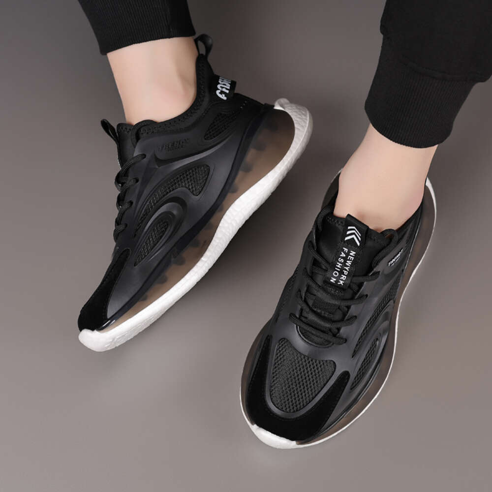 2024 New Wholesale Fashion Breathable light Casual Running Trainers Sneakers Walking Sports Men Shoes