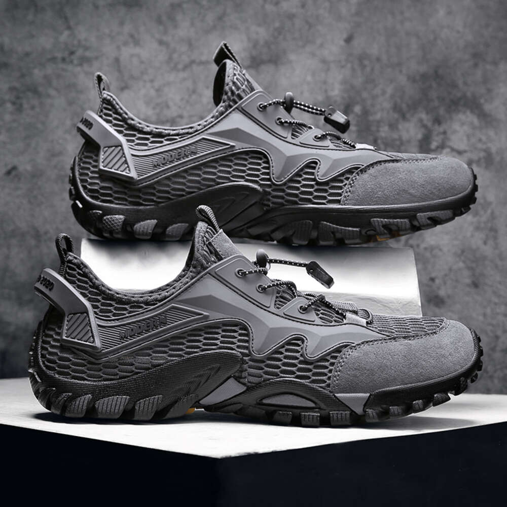 Hot Sale Men's Trendy Leisure Shoes Outdoor Breathable Mesh Casual Trainers Athletic Running Sneakers For Men