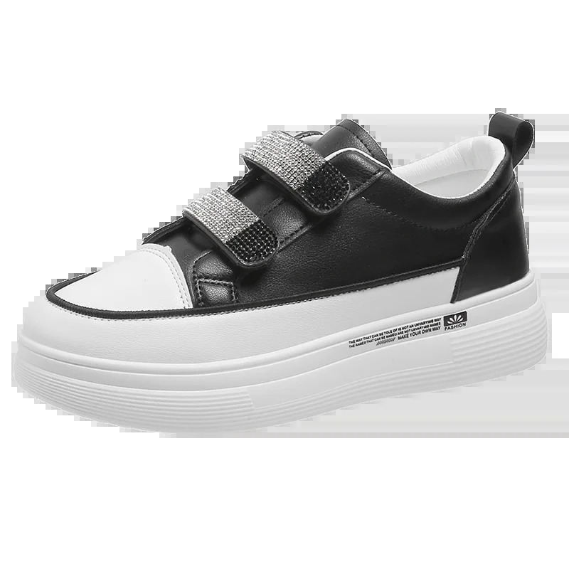 Womens Sports Shoes Spring/Summer Vulcanized Shoes Fashion Rhinestone Casual Shoes Zapatillas Printed Womens Flat Shoes 240611