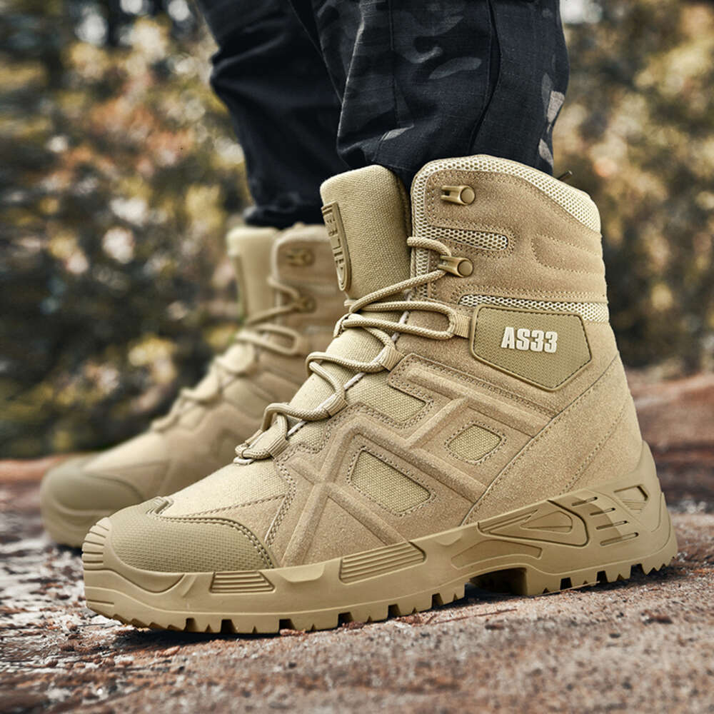 2023 New Arrival Outdoor Mountain Sport Waterproof High Top Shoes Hiking Boots for Men