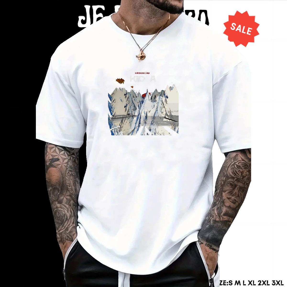 2024 Summer T-Shirts for Men Custom Printed Mens Tshirts Street Short Sleeve Cotton O-Neck Popular Top Tees