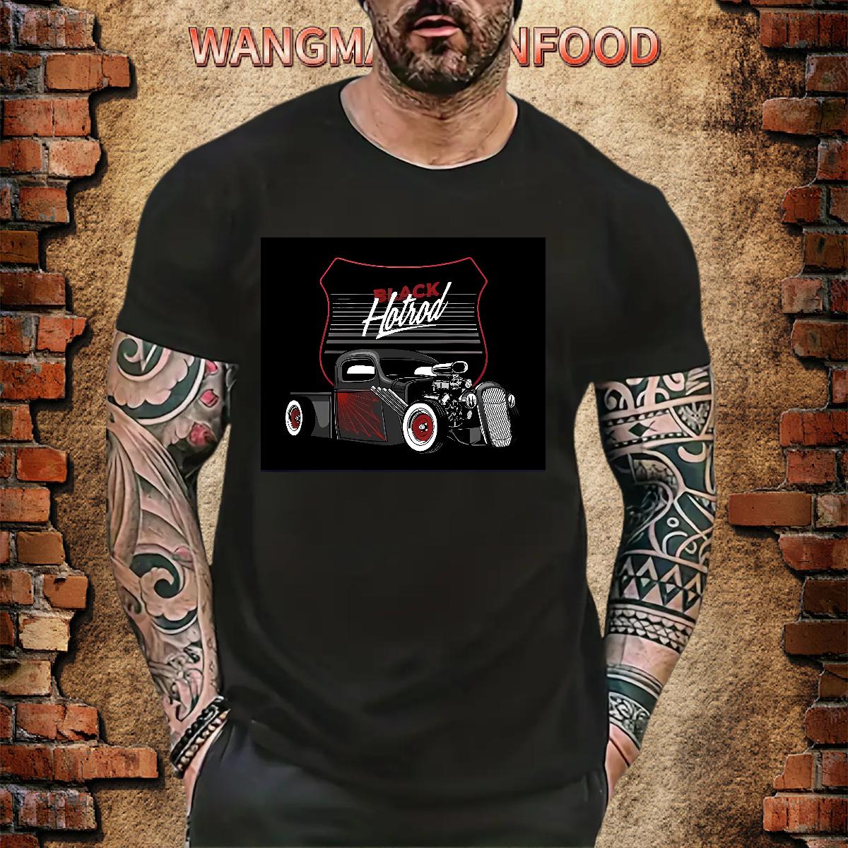 Fashion Casual T-Shirts for Men Plus Size Custom Summer Casual Men Clothes T-Shirt Cotton Breathable Soft High Quality