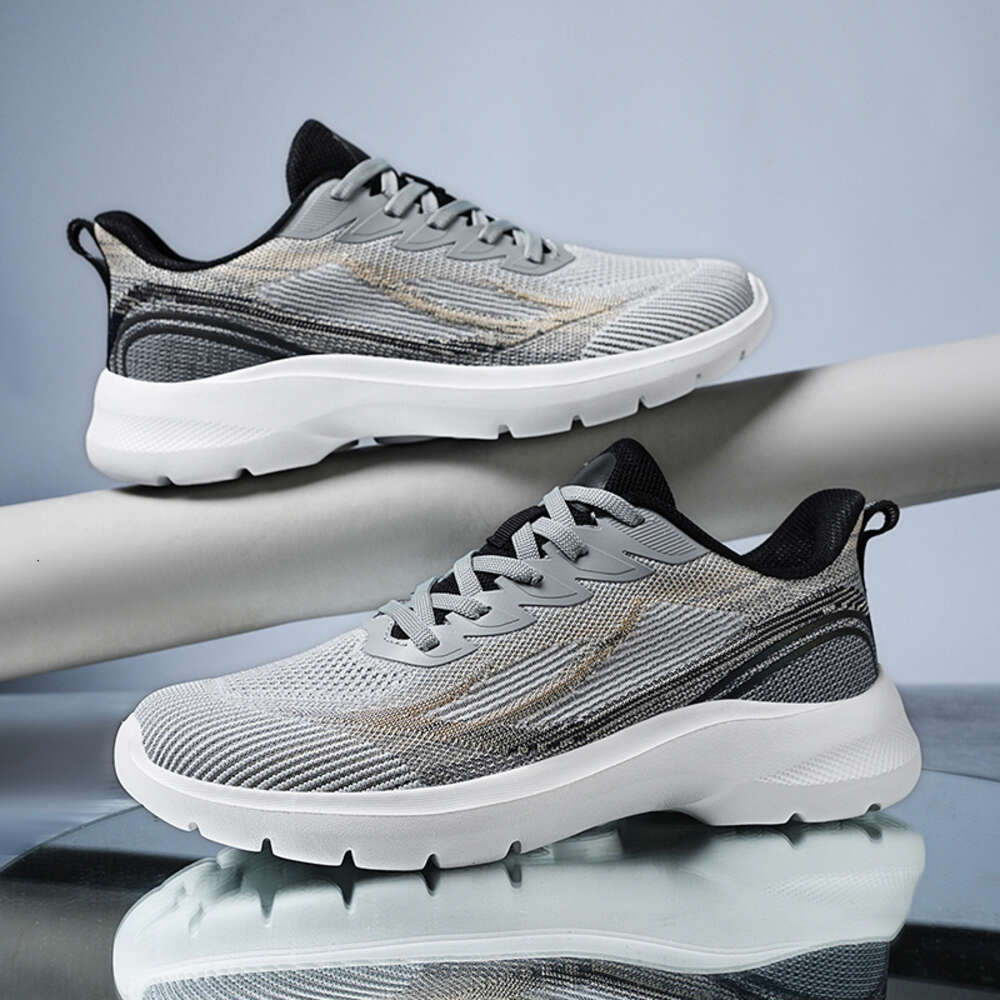 New Outdoor Fashion Sneakers Comfortable Synthetic Walking Summer Lightweight Breathable Men Casual Running Shoes