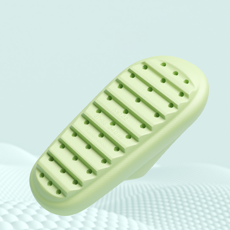 2023 Summer Non-Slip Flip Flops Thick Platform 4CM Men Bathroom Home Shoe Women Anti-Odor Soft Sole Light Sandals Cloud Slides