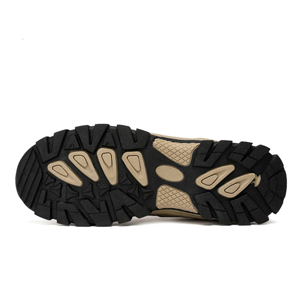 New design fashion outdoor sneakers non-slip hiking boots breathable wear-resistant men's work shoes