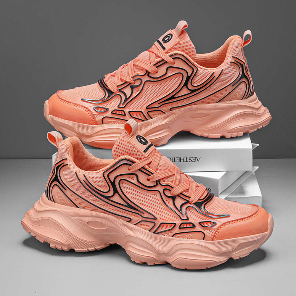 2024 New Fashion and Women's Sports Logo Ultra Light High Elastic Casual Walking Men's Running Shoes