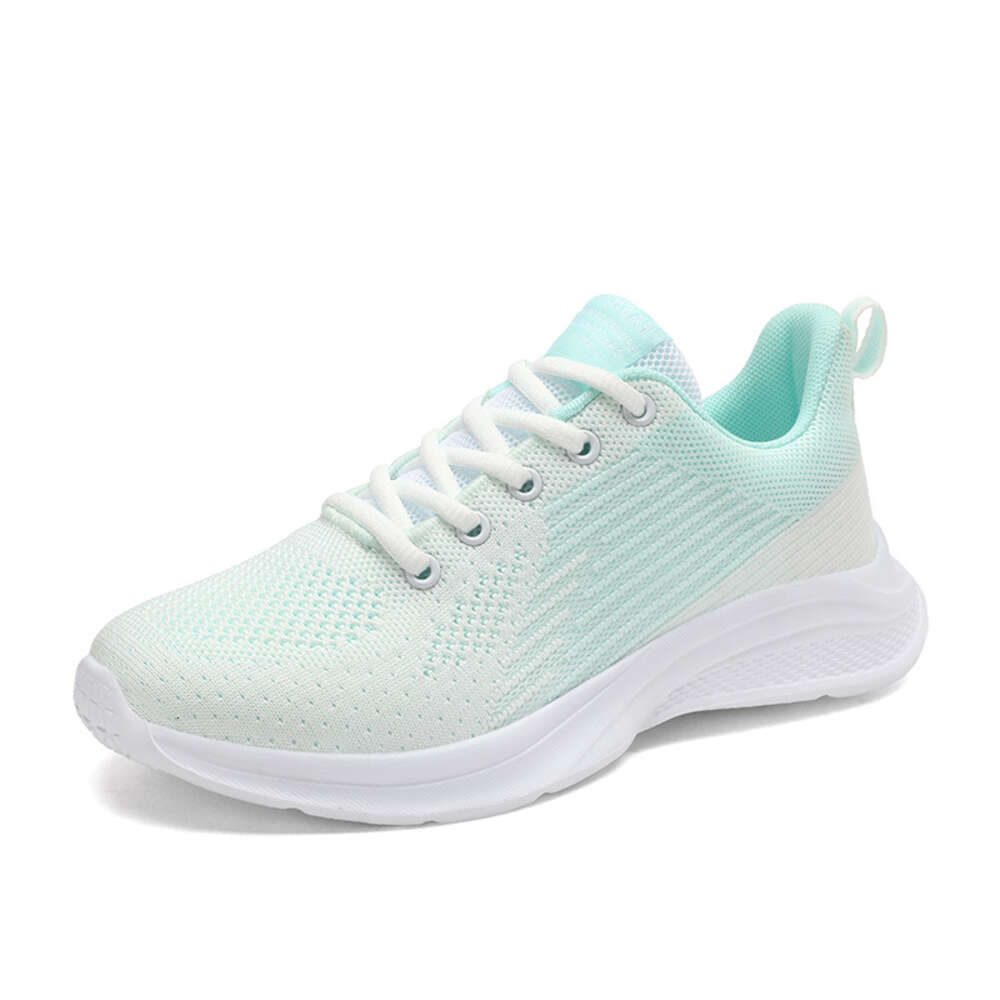 Hot comfortable style walking custom OEM/ODM non-slip sneakers mesh breathable running shoes for women
