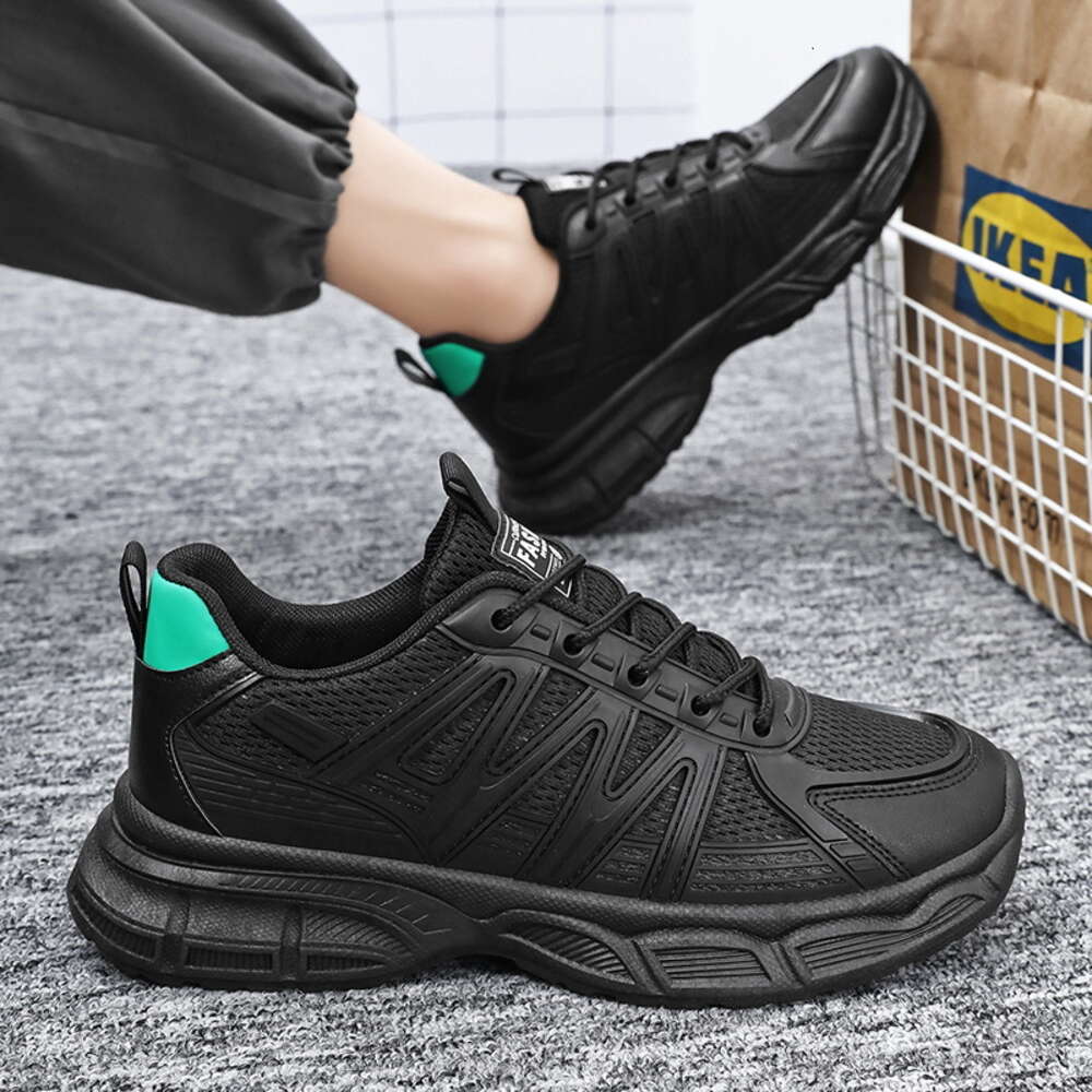 Spring net face dad low top thick sole fashion new men's casual shoes