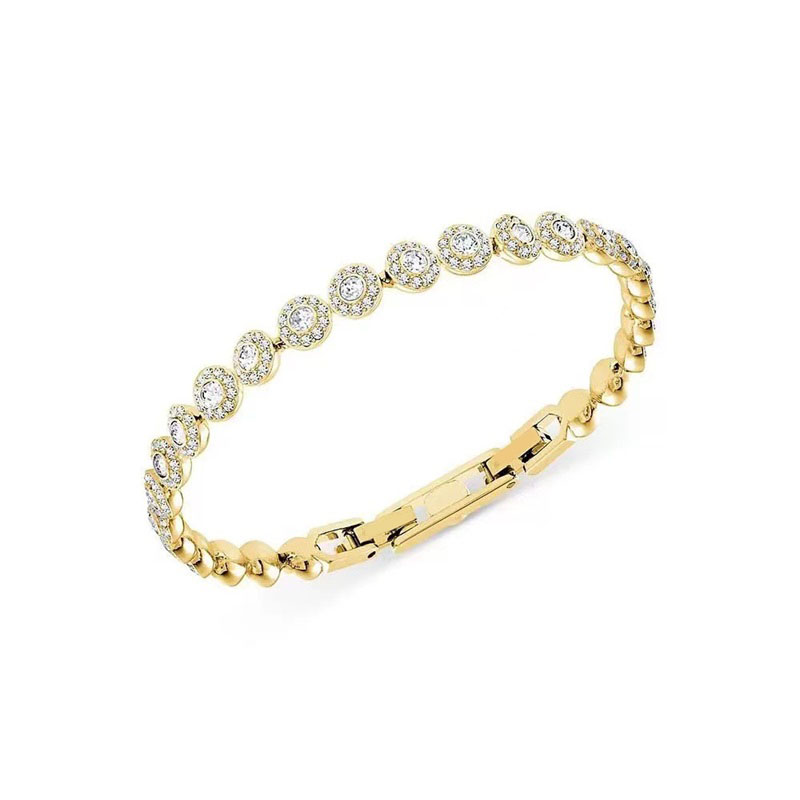 Dia necklace for woman angelic bracelet designer AAA beads moissanite pendant jewelry plated gold bracelets necklaces zl212