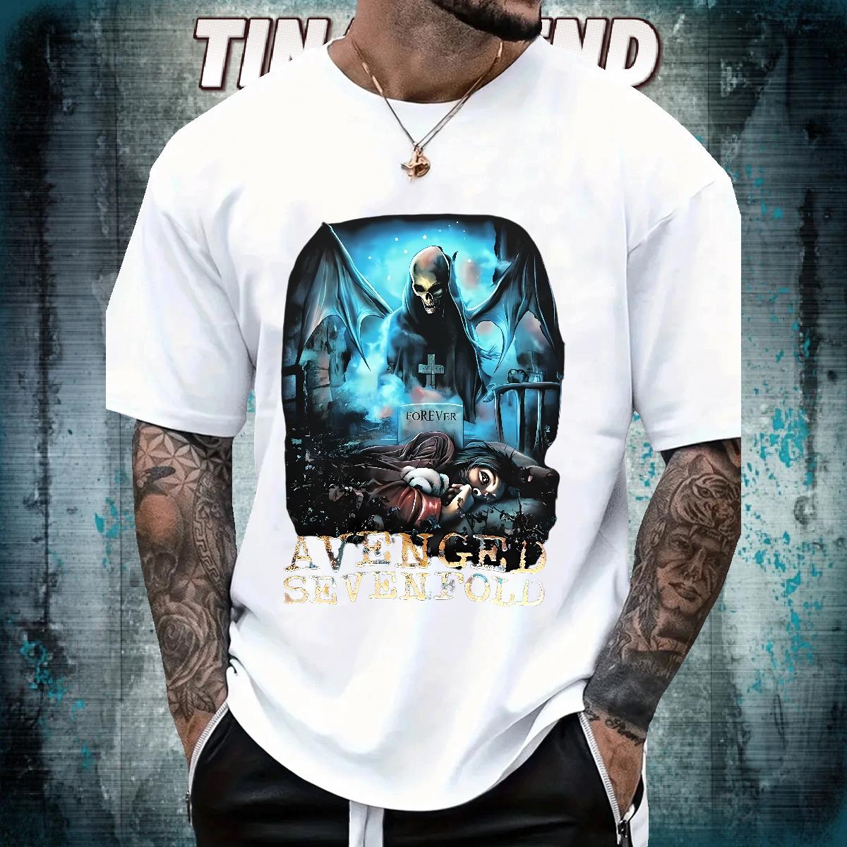 Classic Man T Shirts Beach Breathable Crew Neck Cotton Mens Tshirts New Graphic Clothings