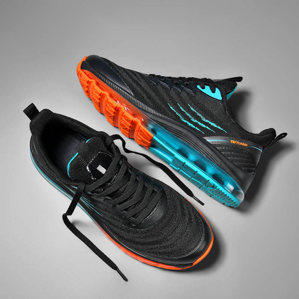 Lightweight Outdoor High quality Size: 39-49 Breathable Fashion Sneakers Air cushion Men's Running Jogging Shoes