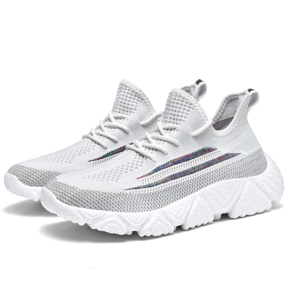 Wholesale Customized Mesh Men Casual Shoes Fashionable Breathable Running Walking Style Sneakers For Unisex