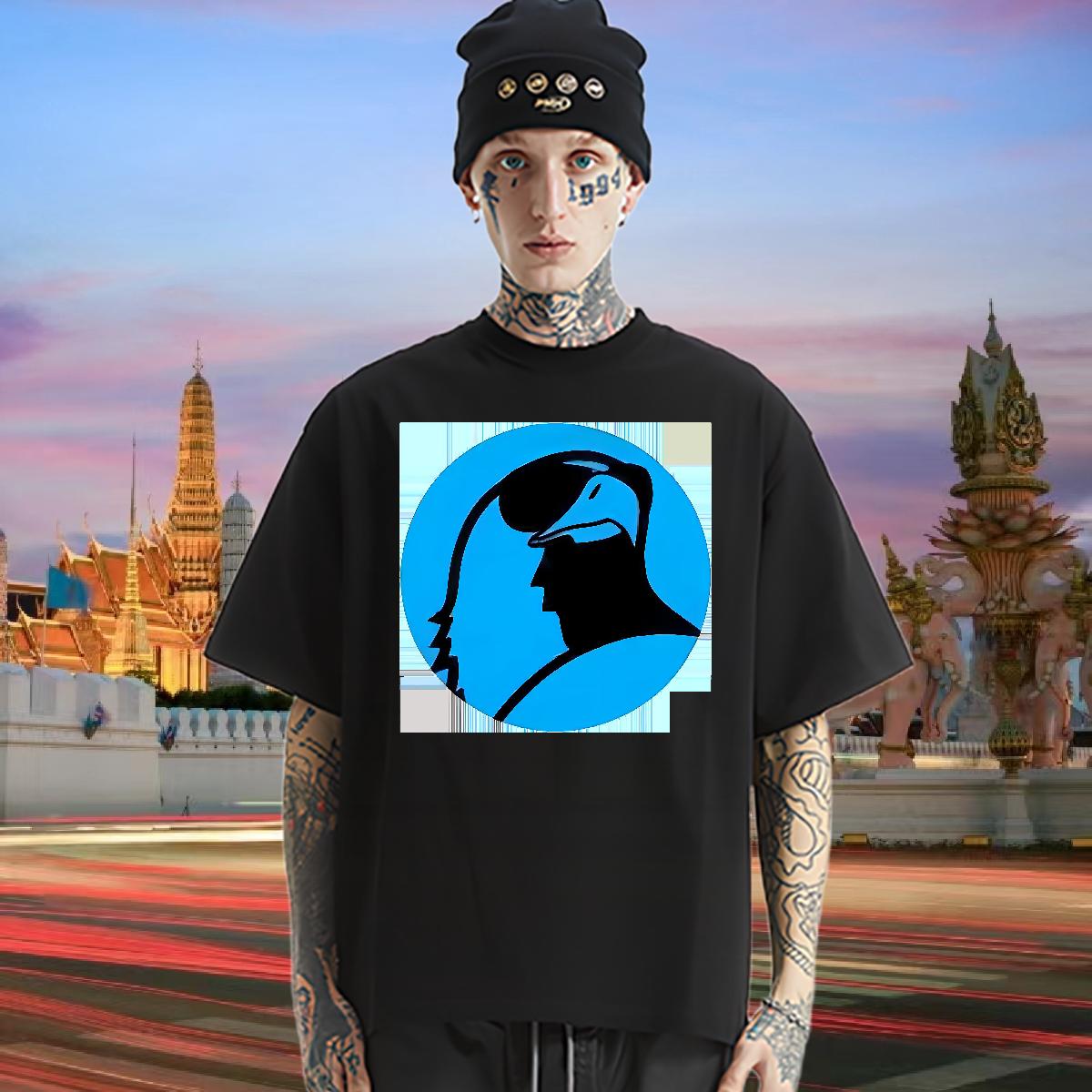 2024 Designer T shirt Anime Print Spring Summer Men Tshirts Cotton O Neck Short Sleeves Comfortable