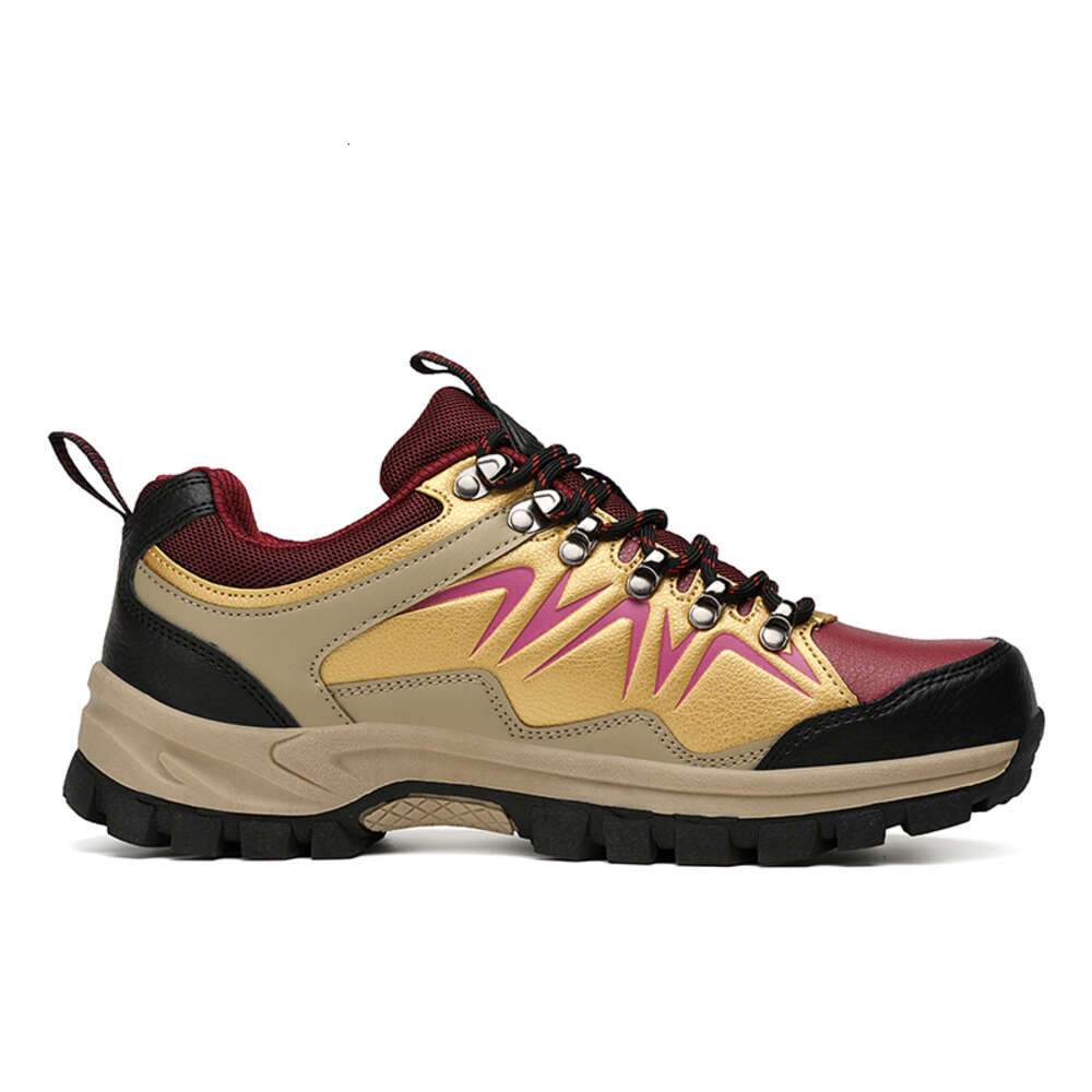 New design fashion outdoor sneakers non-slip hiking boots breathable wear-resistant men's work shoes