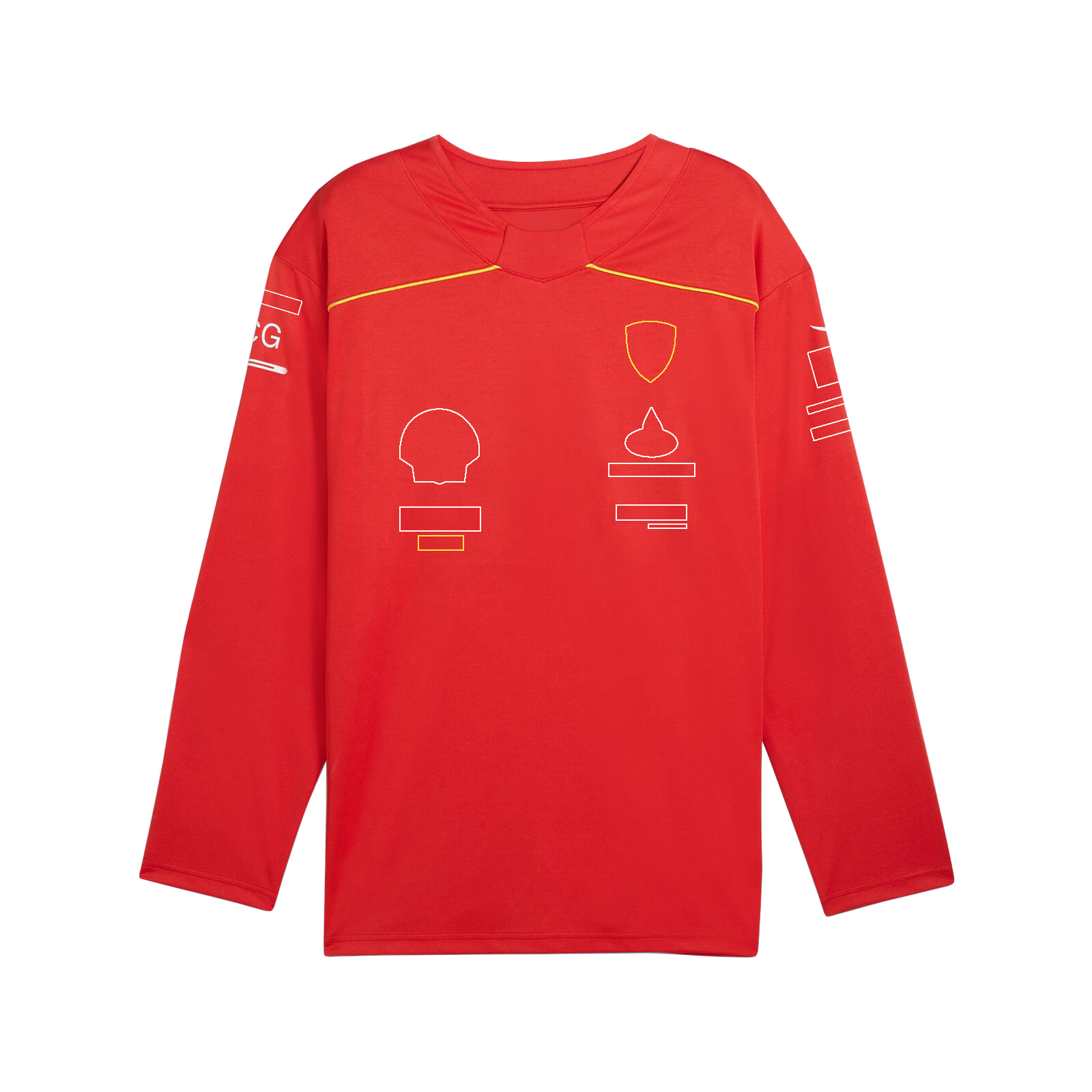 F1 Canada Special Edition Jersey 2025 Formula 1 Driver Number Long Sleeve Official Team Crew Neck Red Racing T-shirt free shipping