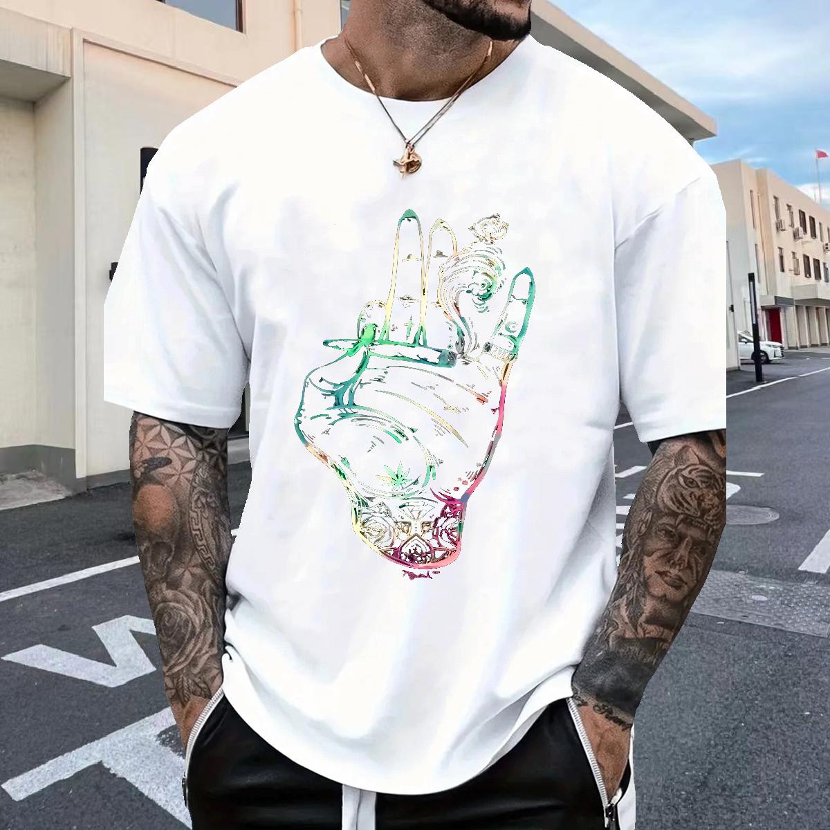 Fashion Man T Shirts Oversized S-3XL Men Tees Casual Cotton Breathable Short Sleeve Popular Tops